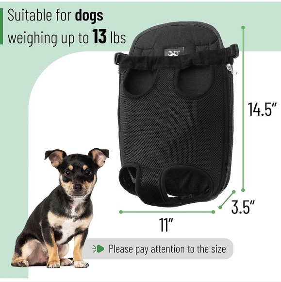Mr. Pen- Pet Adjustable Dog Carrier Backpack - Picture 4 of 6